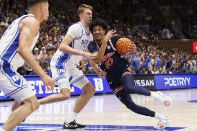 Duke Freshman Flagg Leads Blue Devils Past Auburn