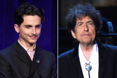 Timothée Chalamet ‘floored’ by Bob Dylan’s reaction to his casting in new biopic