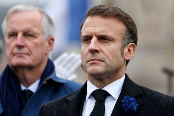 French president Emmanuel Macron to address nation after collapse of government