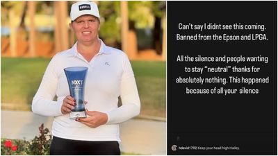 'The Greatest Achievement I’ve Earned In My Life Taken From Me” - Transgender Golfer Hailey Davidson Responds To LPGA Ban