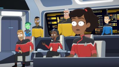 'Star Trek: Lower Decks' season 5 episode 8 flips the script and visits the 'Upper Decks'