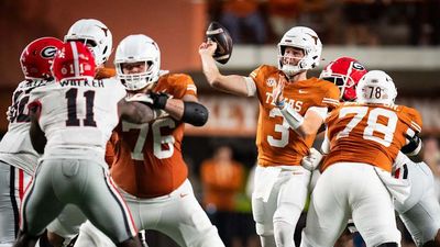 Texas Explains Why It Won't Punish Any Fans for Throwing Bottles During Georgia Game