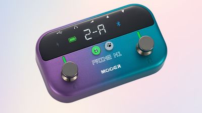 “An all-in-one suite for songwriting”: Mooer’s latest pedal is ridiculously light, insanely small… and could be the most portable multi-effects unit out there