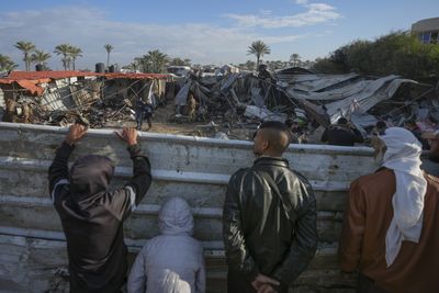 Israeli strikes on Gaza kill dozens as Hamas official says talks resume