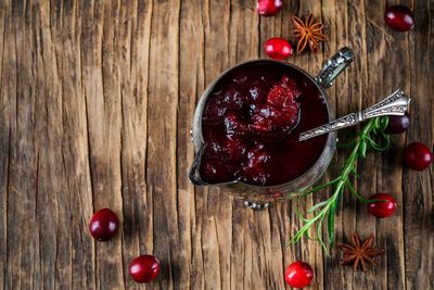 Cranberry chutney is a surefire winner