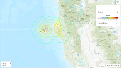 Massive magnitude 7 earthquake strikes off California coast