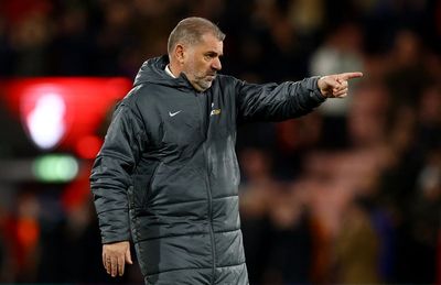 Ange Postecoglou explains angry exchange with Tottenham fans after Bournemouth defeat: 'I'm a human being'