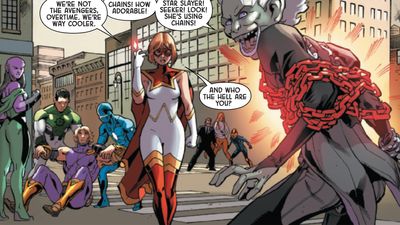 The new guardians of the Infinity Stones go up against some brand new villains in Infinity Watch #1 preview