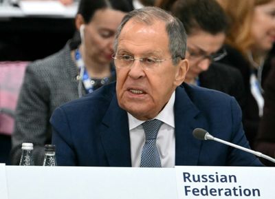 Lavrov Says Russia Ready To Defend Itself Through 'Any Means'