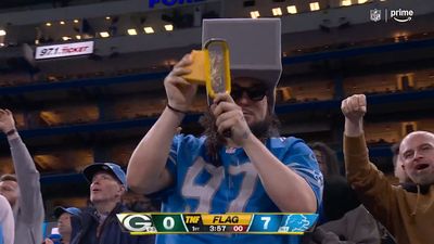 NFL World Celebrates Lions Fan Who Brought Actual Cheese to Packers Game for Shredding