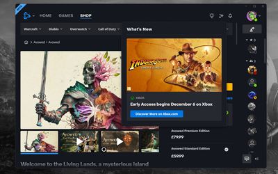 Is Xbox slowly taking over Battle.net? As "Indiana Jones and the Great Circle" pops up on Battle.net, we're wondering what Microsoft is up to with Blizzard's iconic launcher.