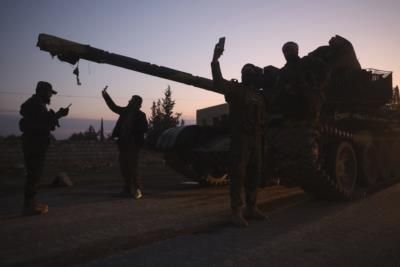 Rebel Coalition In Syria Advances In Overthrowing Assad Regime