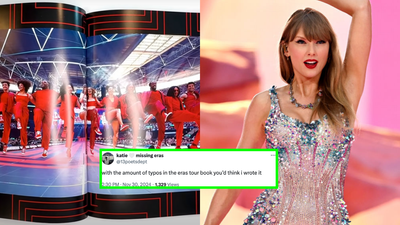 Taylor Swift’s Eras Tour Book Has So Many Mistakes Swifties Are Calling It ‘The Errors Tour Book’