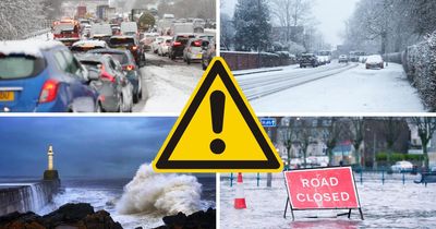 See all the wind, snow and rain warnings in place across Scotland this weekend