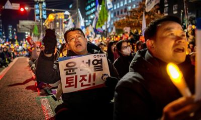 K-pop and autocrats: jolt to democracy lays bare South Korea’s two sides