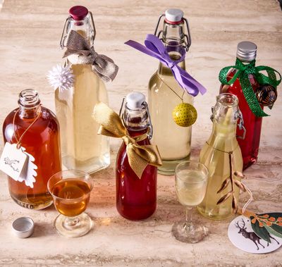 Christmas tipples: Mark Diacono’s recipes for homemade Christmas drinks for gifting