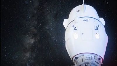 Watch the sun rise on SpaceX's Crew Dragon as the Milky Way fades into darkness in mesmerizing ISS video