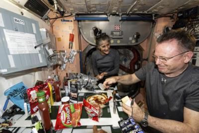 Astronauts Wilmore And Williams Mark Six Months In Space