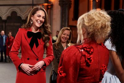 Prince Louis leaves touching message as Kate joined by family in rare appearance at Christmas carol service