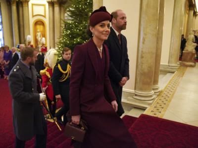 Princess Kate Hosts Annual Christmas Carol Service At Westminster Abbey