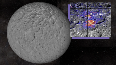 Dwarf planet Ceres could be rich in organics, defunct spacecraft data reveals