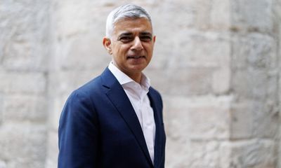 Sadiq Khan reported to be in line to receive knighthood in new year honours list