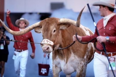 No Bevo? SEC tells Texas there's no room for its 1,700-pound longhorn at title game vs. Georgia