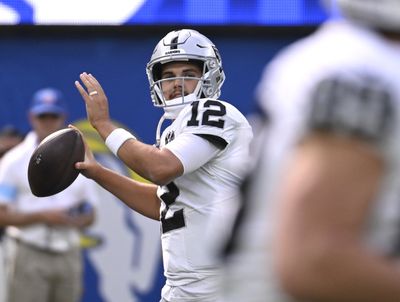 Raiders HC Antonio Pierce updates Week 14 status of QB Aidan O’Connell, WR Jakobi Meyers