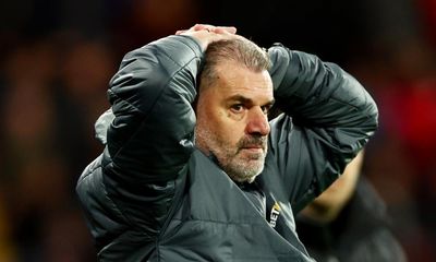 Ange Postecoglou blames mental softness for Tottenham’s inconsistency