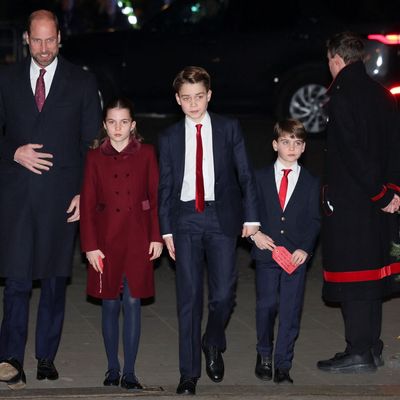 The Wales Kids Adorably Complement Their Parents' Christmas Carol Looks