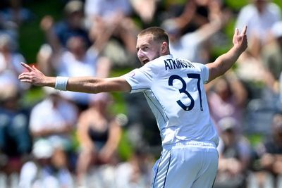 Gus Atkinson hat-trick puts England in command of second Test in New Zealand