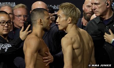 UFC 310 final faceoff: Alexandre Pantoja, Kai Asakura get last intense look