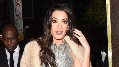 Amal Clooney's silver two-piece is the unexpected solution to my Christmas party outfit dilemma