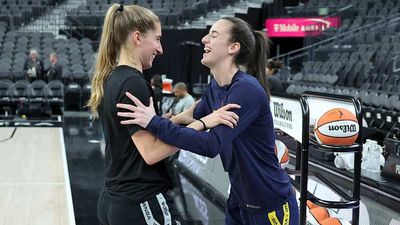 Caitlin Clark, A'ja Wilson React to Valkyries Taking Kate Martin in WNBA Expansion Draft