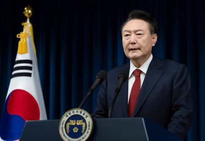 South Korea – latest: Yoon Suk Yeol survives impeachment vote after boycott by ruling party MPs