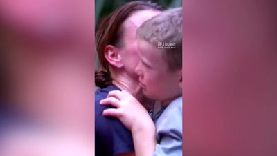 Coleen Rooney’s son’s hilarious first three words to I’m A Celeb star as family reunited in jungle