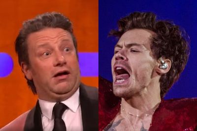 Jamie Oliver describes ‘frightening’ Harry Styles at his home on The Graham Norton Show