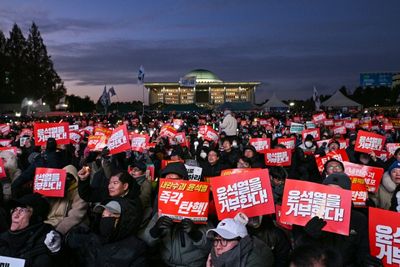 'Do Your Freaking Job': S. Korean Protesters Frustrated By Failing Impeachment Vote