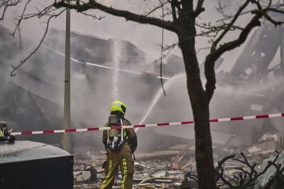 Explosion And Fire Rock The Hague Neighborhood