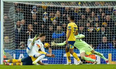 Leeds sink Derby from unlikely sources and return to Championship summit