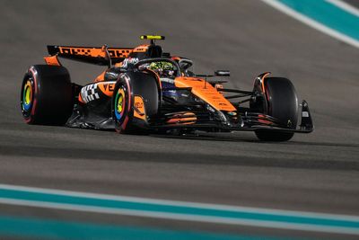 Lando Norris on pole as Lewis Hamilton suffers early elimination in Abu Dhabi