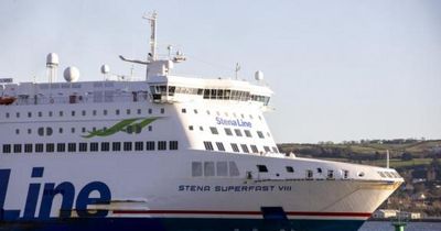 Scottish ferry stranded off coast of Northern Ireland amid Storm Darragh