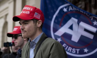 White supremacist Nick Fuentes charged over Chicago pepper-spray incident