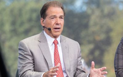 Nick Saban dropped another NSFW analogy to describe college football flag-planting penalties