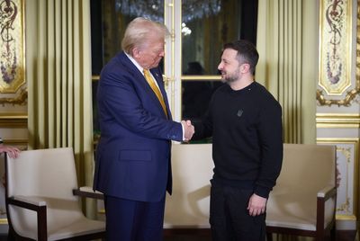 Trump talks ending Ukraine war with Zelensky in ‘good and productive’ first in-person meeting since US election