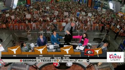 Pat McAfee Dropped a Huge 'Horns Down' While Making SEC Pick on 'College GameDay'