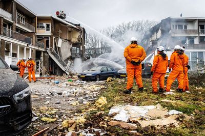 Photos Show 3-Story Apartment Block in The Netherlands Decimated by Explosion, Emergency Responders 'Busy Rescuing and Searching for People'