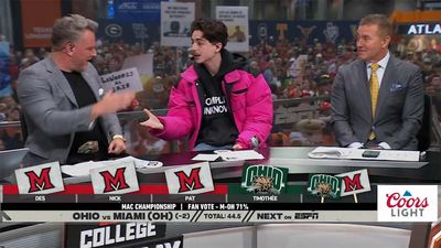 Timothée Chalamet Was the Only 'College GameDay' Picker to Predict Ohio's MAC Title