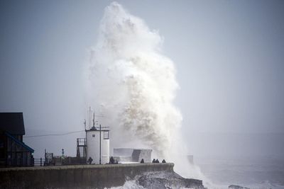 Further strong winds to batter UK after Storm Darragh sweeps in