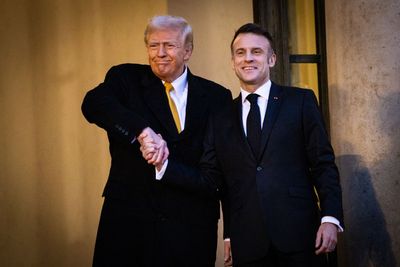 Internet Divided Over Trump's Handshake With France's Macron: 'Are They Arm Wrestling?'